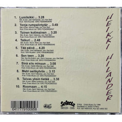Hilander Heikki CD Heikki Hilander -96  kansi EX levy EX Käytetty CD