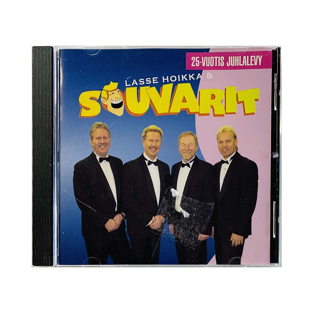 Lasse Hoikka & Souvarit CD 25-vuotis Juhlalevy  kansi EX levy EX Käytetty CD