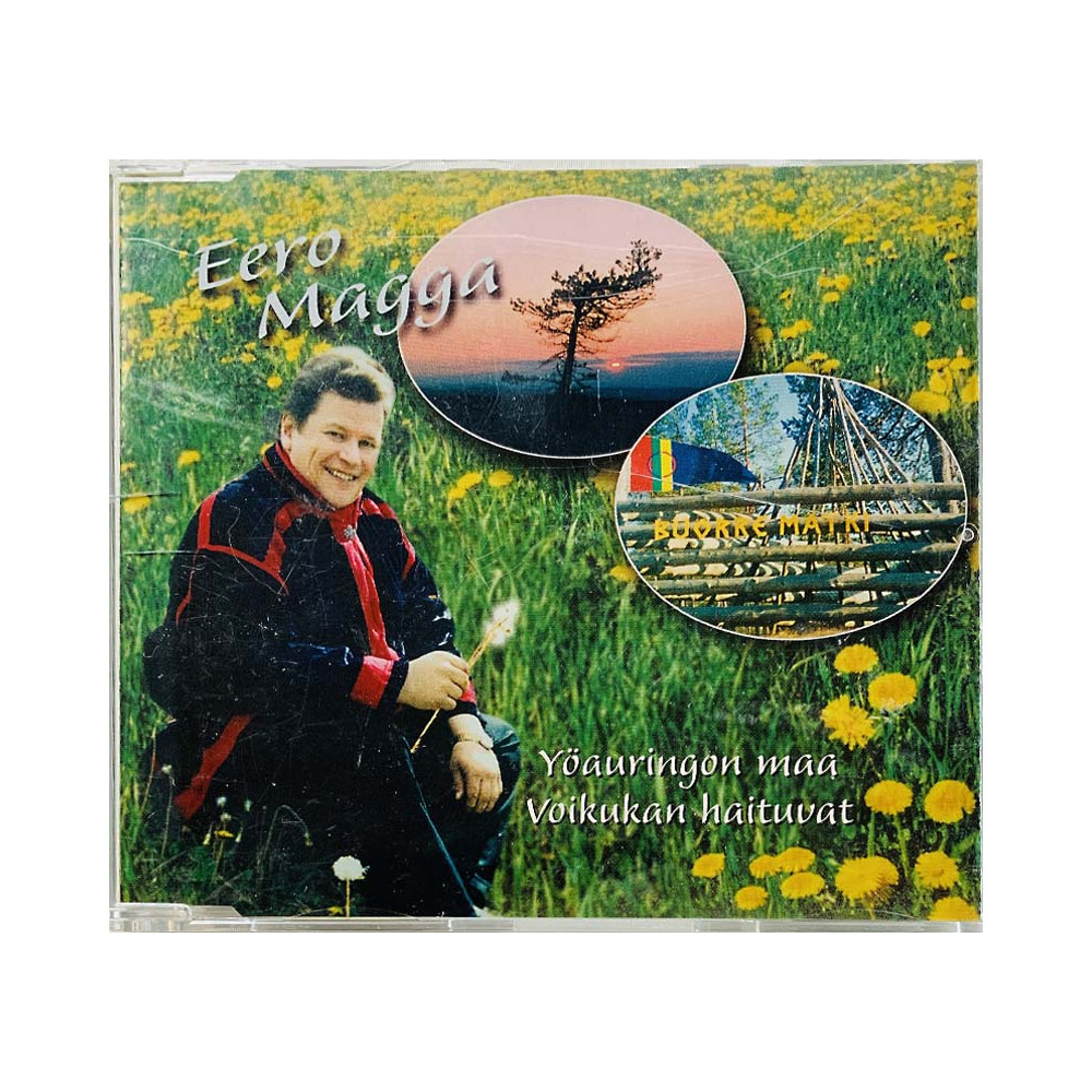 Magga Eero CD Yöauringon maa cd-single  kansi EX levy EX Käytetty CD