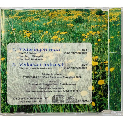 Magga Eero CD Yöauringon maa cd-single  kansi EX levy EX Käytetty CD