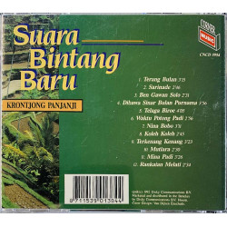 Krontjong Panjanji CD Suara Bintang Baru  kansi EX levy EX Käytetty CD