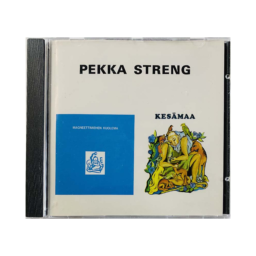 Streng Pekka CD Magneettimiehen kuolema / Kesämaa  kansi EX levy EX Käytetty CD