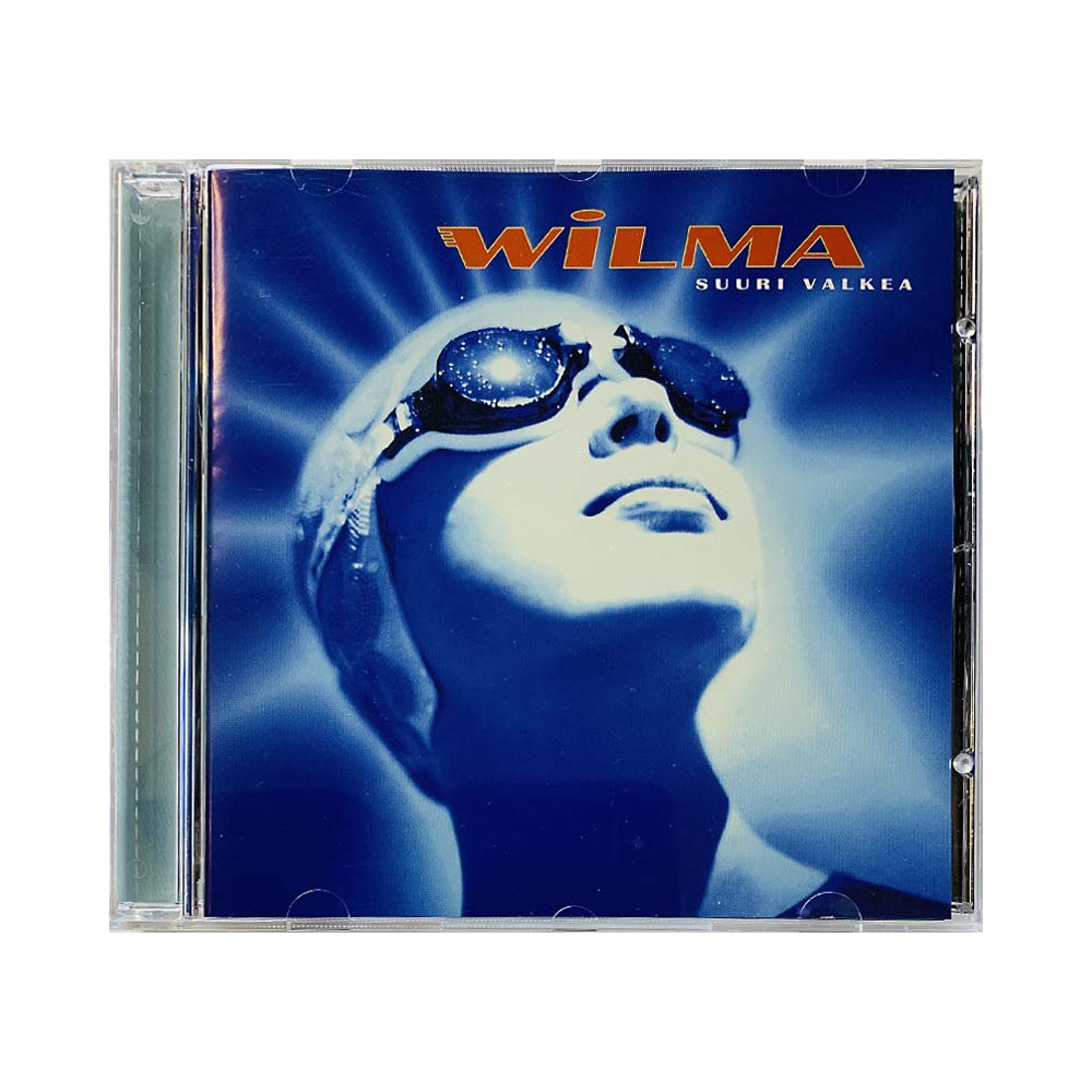 Wilma CD Suuri valkea  kansi EX levy EX Käytetty CD