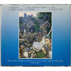 Walli Hasse & Asamaan CD African Sky  kansi EX levy EX Käytetty CD