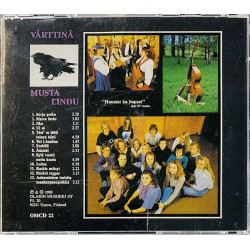 Värttinä CD Musta Lindu  kansi EX levy EX Käytetty CD