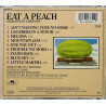 Allman Brothers Band CD Eat A Peach  kansi EX levy EX Käytetty CD
