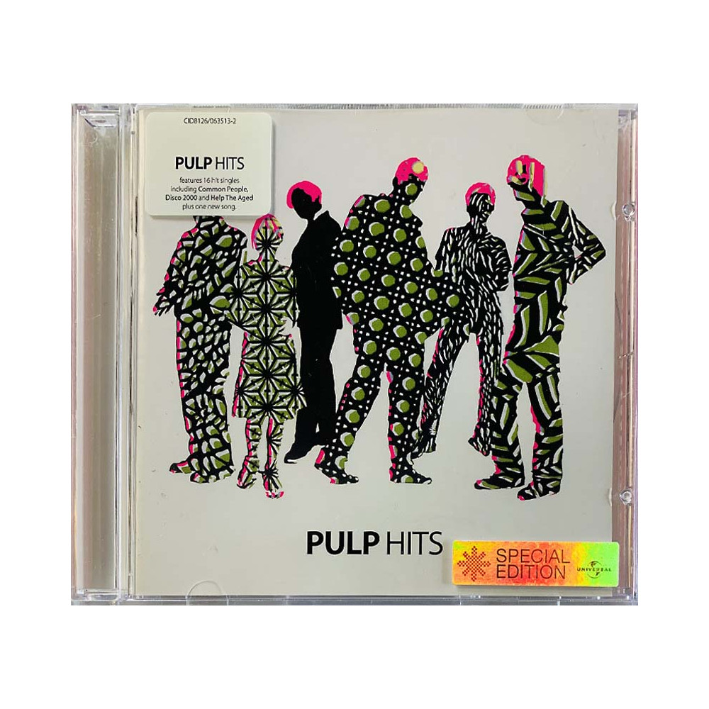 Pulp CD Hits special edition  kansi EX levy EX Käytetty CD