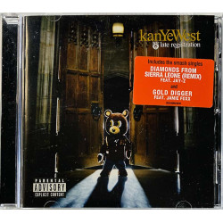 kanYe West CD Late Registration  kansi EX levy EX Käytetty CD