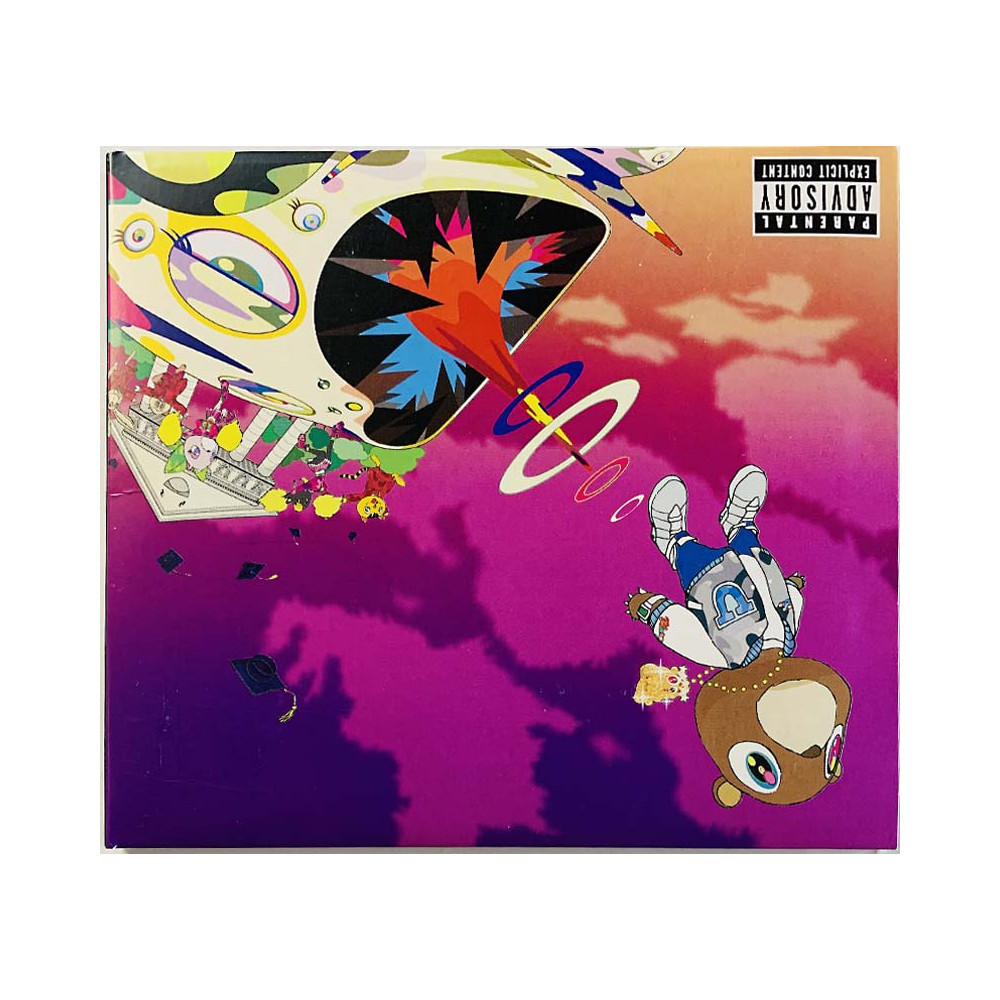 kanYe West CD Graduation  kansi EX levy EX Käytetty CD