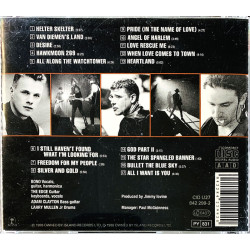 U2 CD Rattle and hum  kansi EX levy EX Käytetty CD