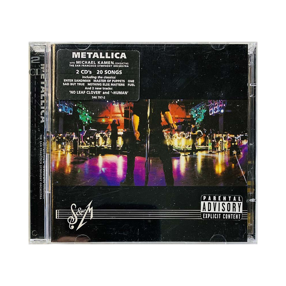 Metallica CD S&M 2CD  kansi EX levy EX Käytetty CD