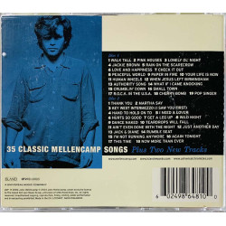 Mellencamp John CD Words & Music (John Mellencamp's greatest hits) 2CD  kansi EX levy EX Käytetty CD