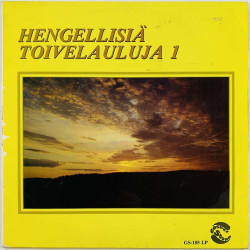 Samuli Siren, Herman Blomerus LP Hengellisiä toivelauluja 1  kansi VG levy VG+ Käytetty LP