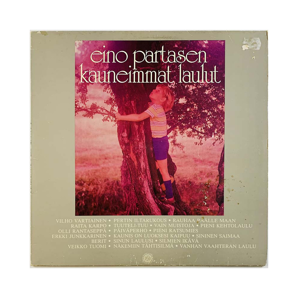 Berit, Veikko Tuomi, Raita Karpo ym. 1977 NEA-LP 36 Eino Partasen kauneimmat laulut Begagnat LP