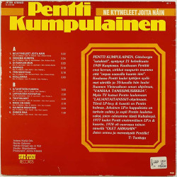 Kumpulainen Pentti LP Ne kyyneleet joita näin  kansi EX- levy EX Käytetty LP