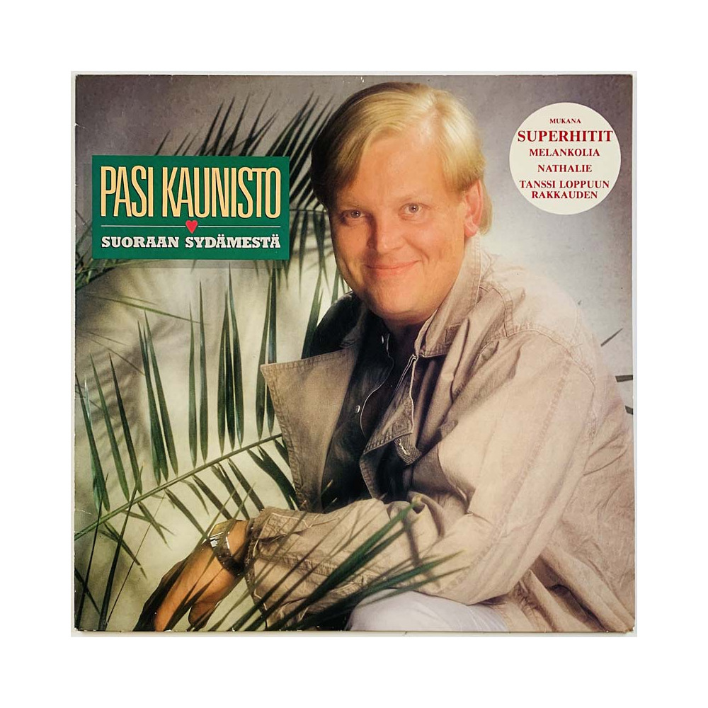Kaunisto Pasi 1985 BBL 1031 Suoraan sydämestä Begagnat LP
