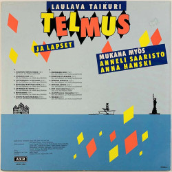 Laulava taikuri Telmus ja lapset LP Laulava taikuri Telmus ja lapset  kansi VG+ levy EX Käytetty LP