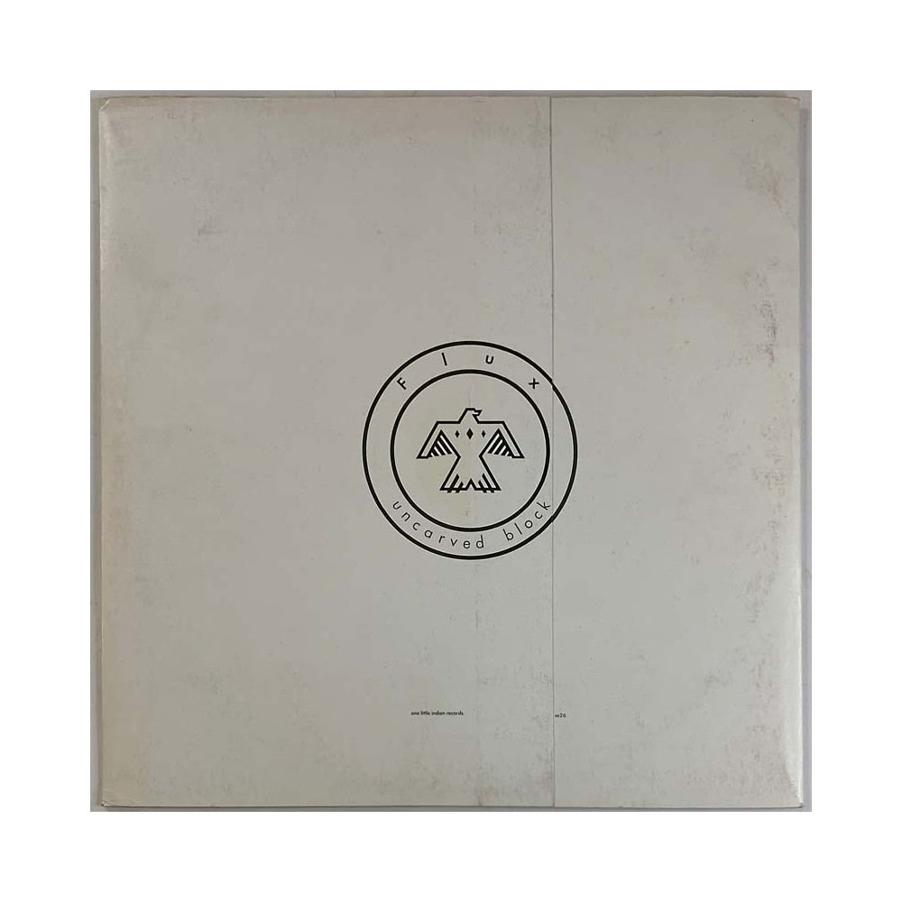 Flux LP Uncarved block  kansi EX- levy EX Käytetty LP