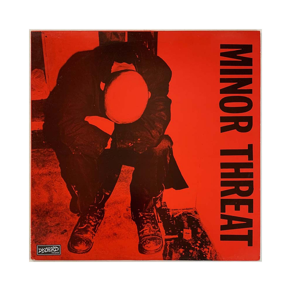 Minor Threat LP Minor Threat, red cover  kansi VG+ levy EX Käytetty LP
