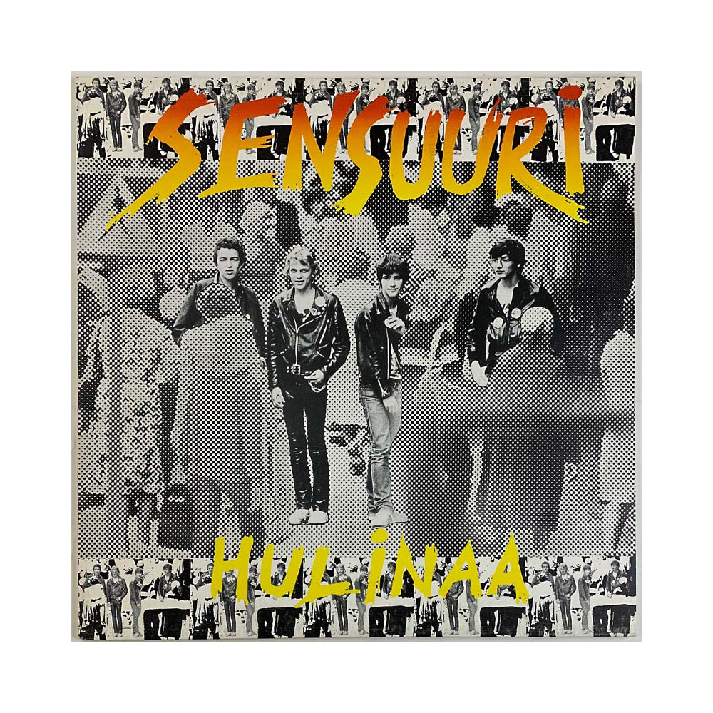 Sensuuri LP Hulinaa  kansi EX levy EX Käytetty LP