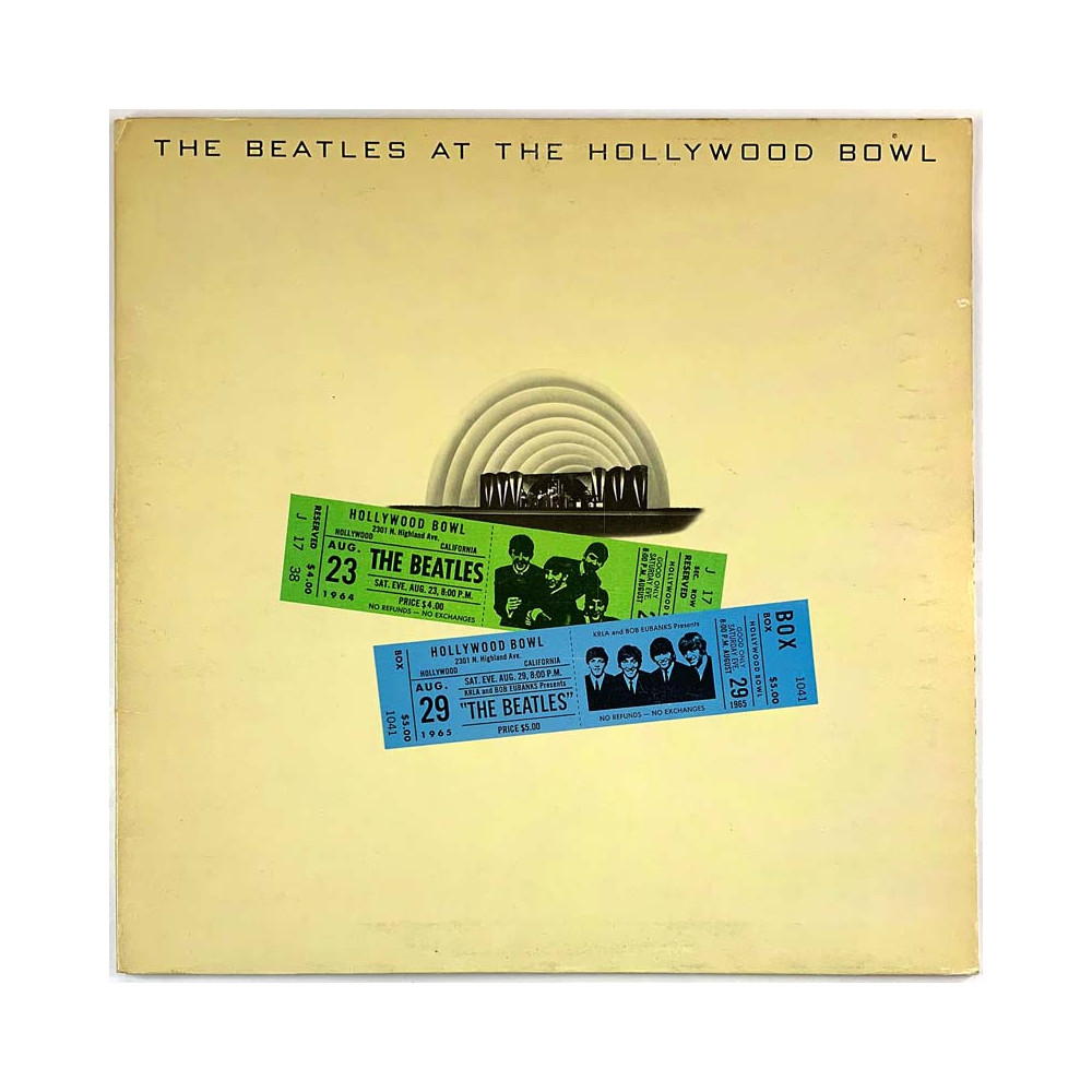 Beatles LP At the Hollywood Bowl  kansi VG+ levy VG+ Käytetty LP