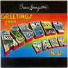 Springsteen Bruce LP Greetings from Asbury Park N.J.  kansi EX levy EX Käytetty LP
