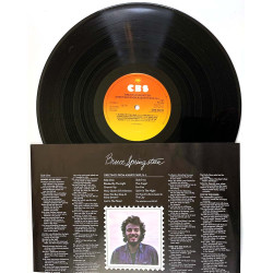 Springsteen Bruce LP Greetings from Asbury Park N.J.  kansi EX levy EX Käytetty LP