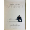 George Michael, Patience juliste Promoposter 50cm x 70cm kunto EX JULISTE