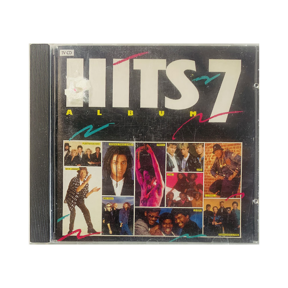 Prince, Chic, LL Cool J ym. CD Hits album 7  kansi EX levy EX Käytetty CD