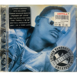 Vandross Luther 1981-1995 481100 2 Greatest Hits CD Begagnat