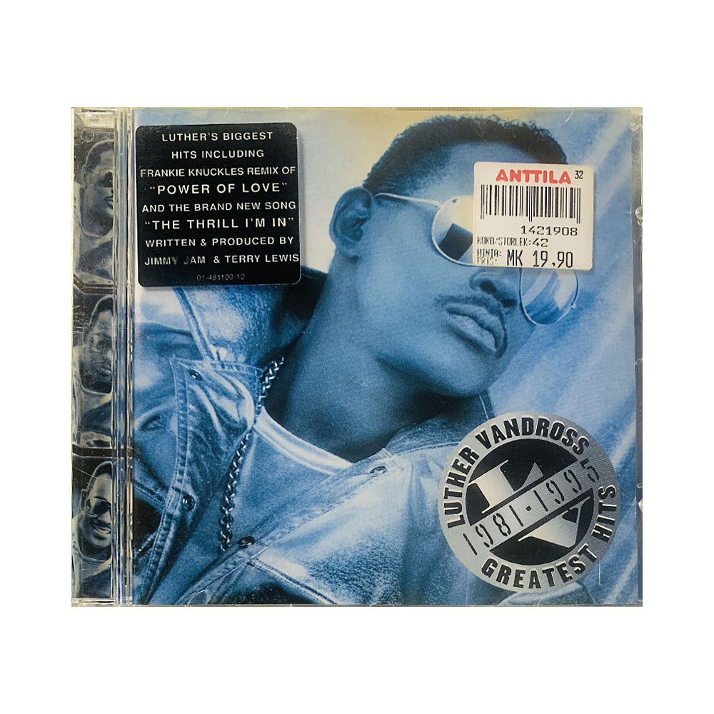 Vandross Luther 1981-1995 481100 2 Greatest Hits CD Begagnat