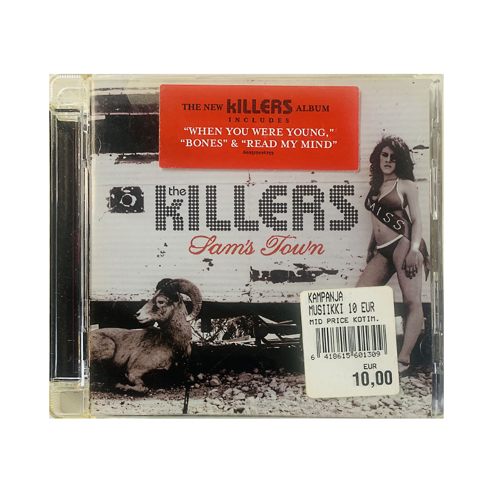 Killers CD Sam’s Town  kansi EX levy EX Käytetty CD
