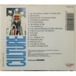 Culture Club CD The best of  kansi EX levy EX Käytetty CD