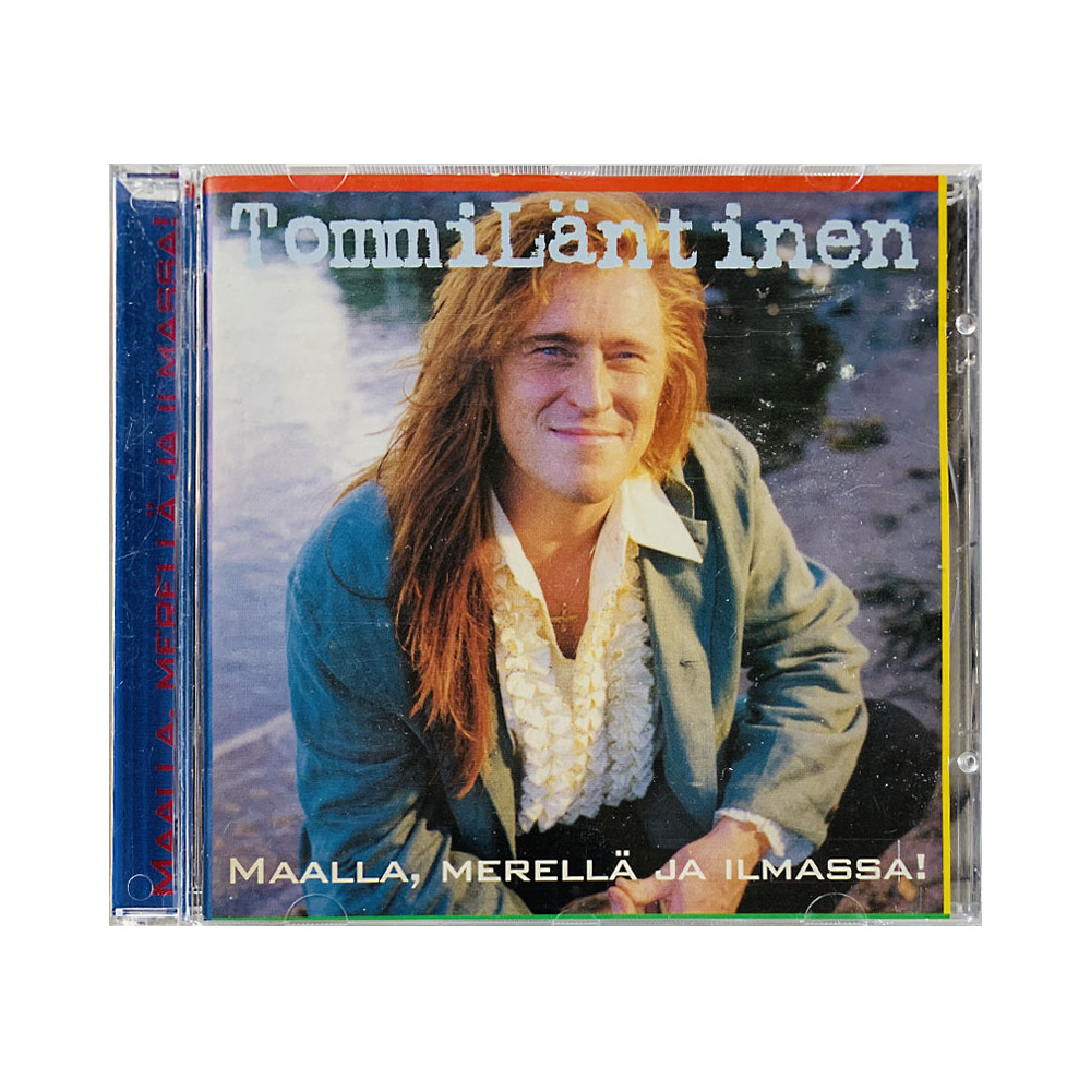 Läntinen Tommi CD Maala, merellä ja ilmassa!  kansi EX levy EX Käytetty CD