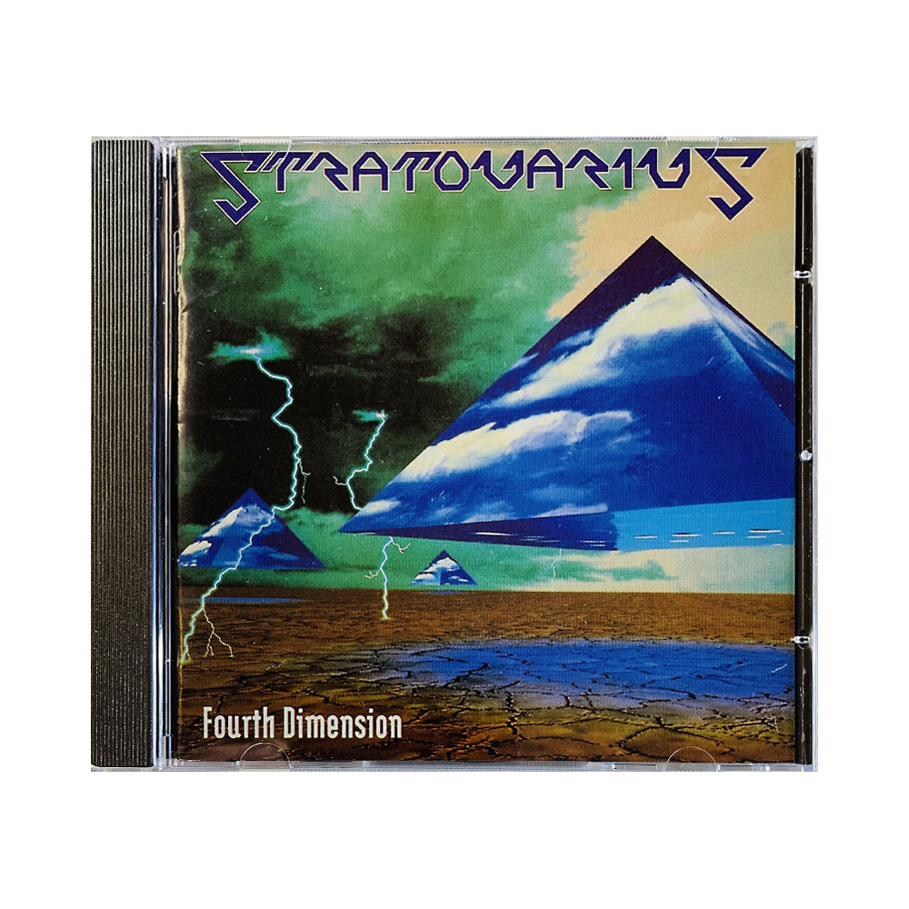 Stratovarius CD Fourth Dimension  kansi EX levy EX Käytetty CD