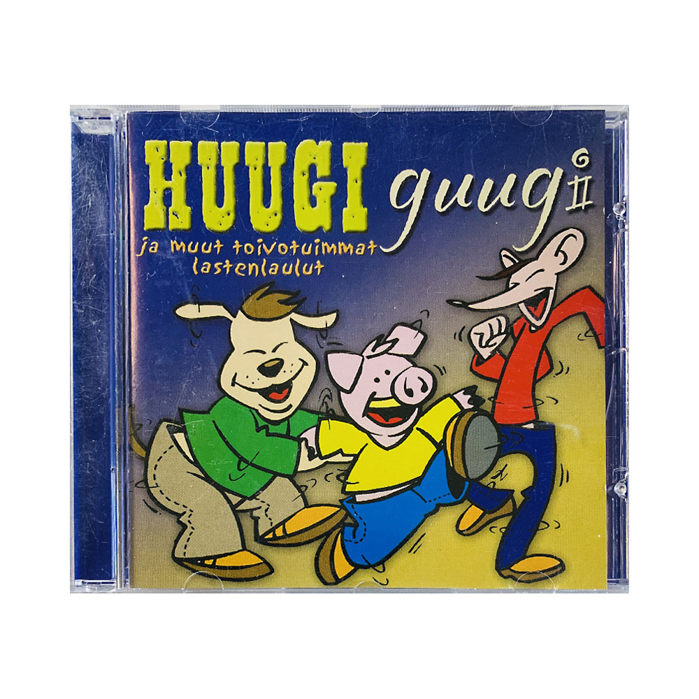 Vilma ja Wilma, Rokkikokki ym. CD Huugi Guugi ja muut toivotuimmat lastenlaulut II  kansi EX levy EX Käytetty CD