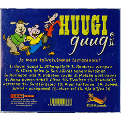 Vilma ja Wilma, Rokkikokki ym. CD Huugi Guugi ja muut toivotuimmat lastenlaulut II  kansi EX levy EX Käytetty CD