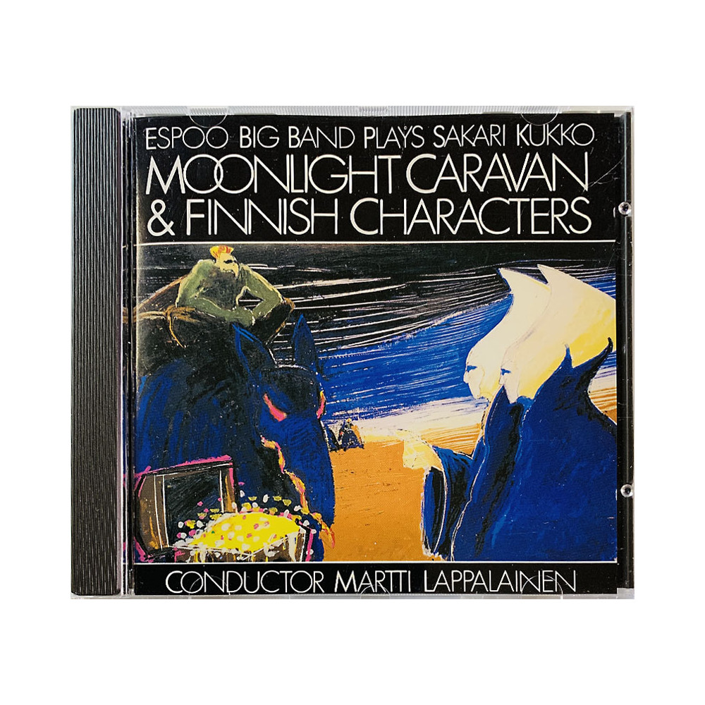 Espoo Big Band plays Sakari Kukko CD Moonlight Caravan & Finnish Characters  kansi EX levy EX Käytetty CD