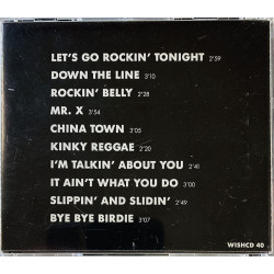 Flashbacksliders 1990 WISHCD 40 Let's Go Rockin' Tonight CD Begagnat