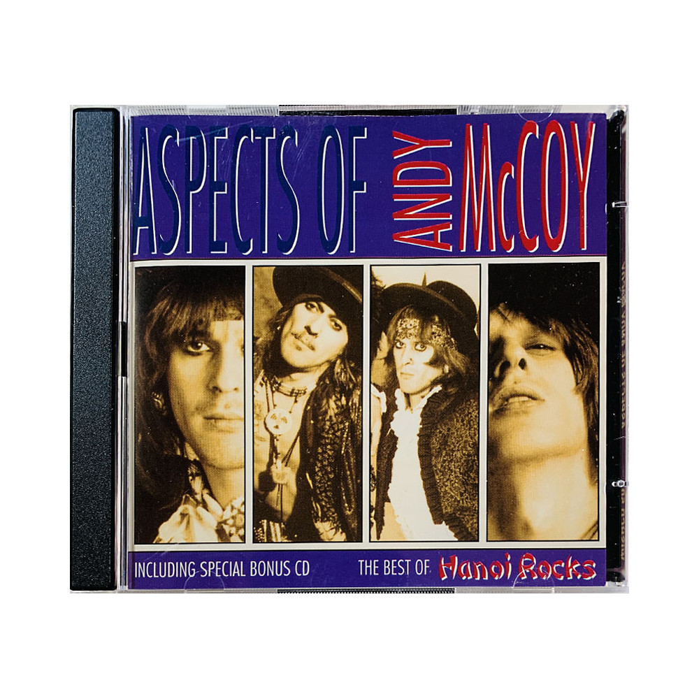 McCoy Andy, Hanoi Rocks, Briard ym. CD The Aspects Of Andy McCoy 2CD  kansi EX levy EX Käytetty CD