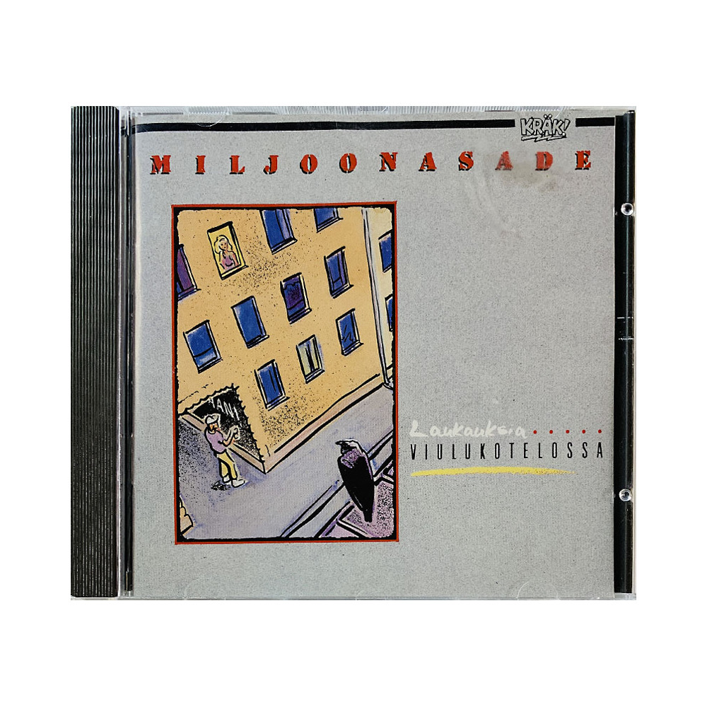 Miljoonasade CD Laukauksia viulukotelossa  kansi EX levy EX Käytetty CD