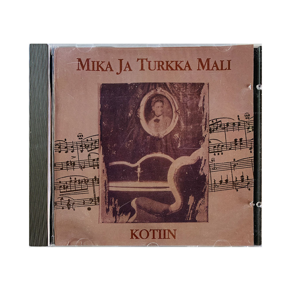 Mali Mika ja Turkka CD Kotiin  kansi VG- levy EX Käytetty CD