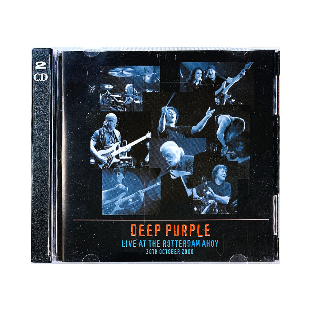 Deep Purple 2001 disc one disc two Live At The Rotterdam Ahoy 2CD CD Begagnat