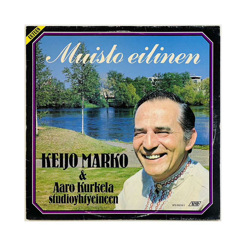 Keijo Marko & Aaro Kurkela ytyeineen LP Muisto eilinen  kansi VG+ levy EX Käytetty LP