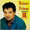 Friman Rainer LP 18 suosituinta  kansi EX- levy EX Käytetty LP