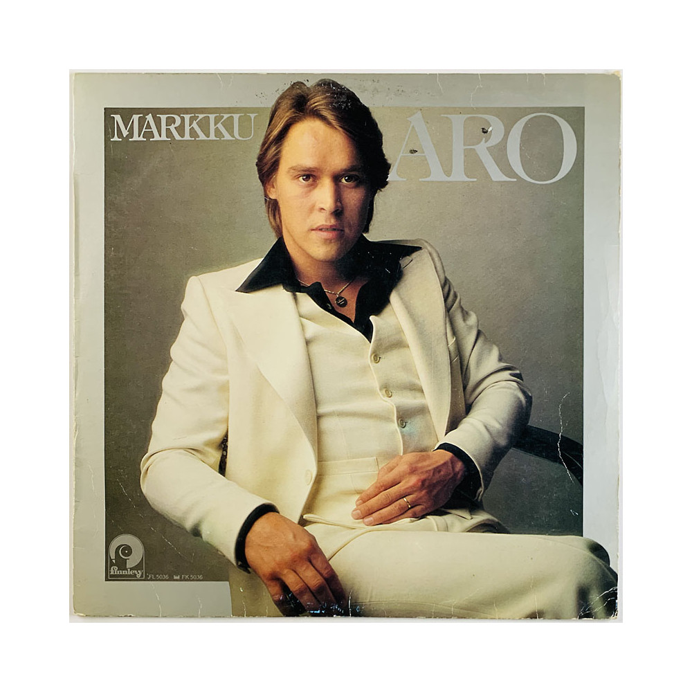 Aro Markku LP Markku Aro -77  kansi VG levy VG Käytetty LP