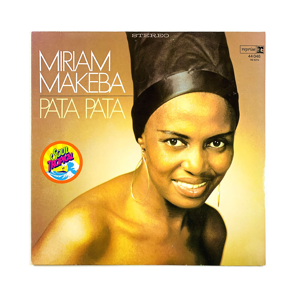 Makeba Miriam LP Pata Pata  kansi VG+ levy EX Käytetty LP