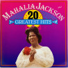 Jackson Mahalia LP 20 greatest hits  kansi VG+ levy EX Käytetty LP