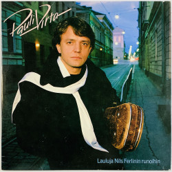 Virta Pauli LP Laluja Nils Ferlinin runoihin  kansi VG+ levy EX Käytetty LP