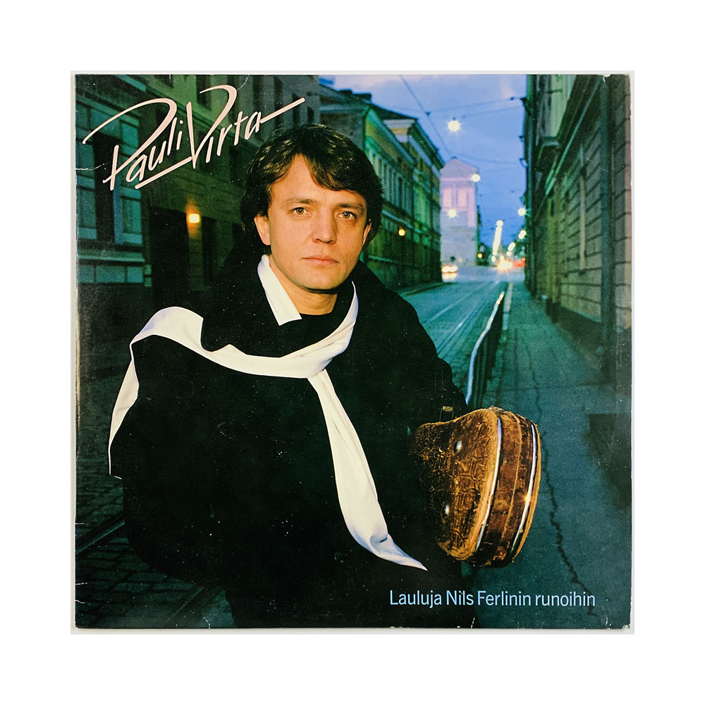 Virta Pauli LP Laluja Nils Ferlinin runoihin  kansi VG+ levy EX Käytetty LP